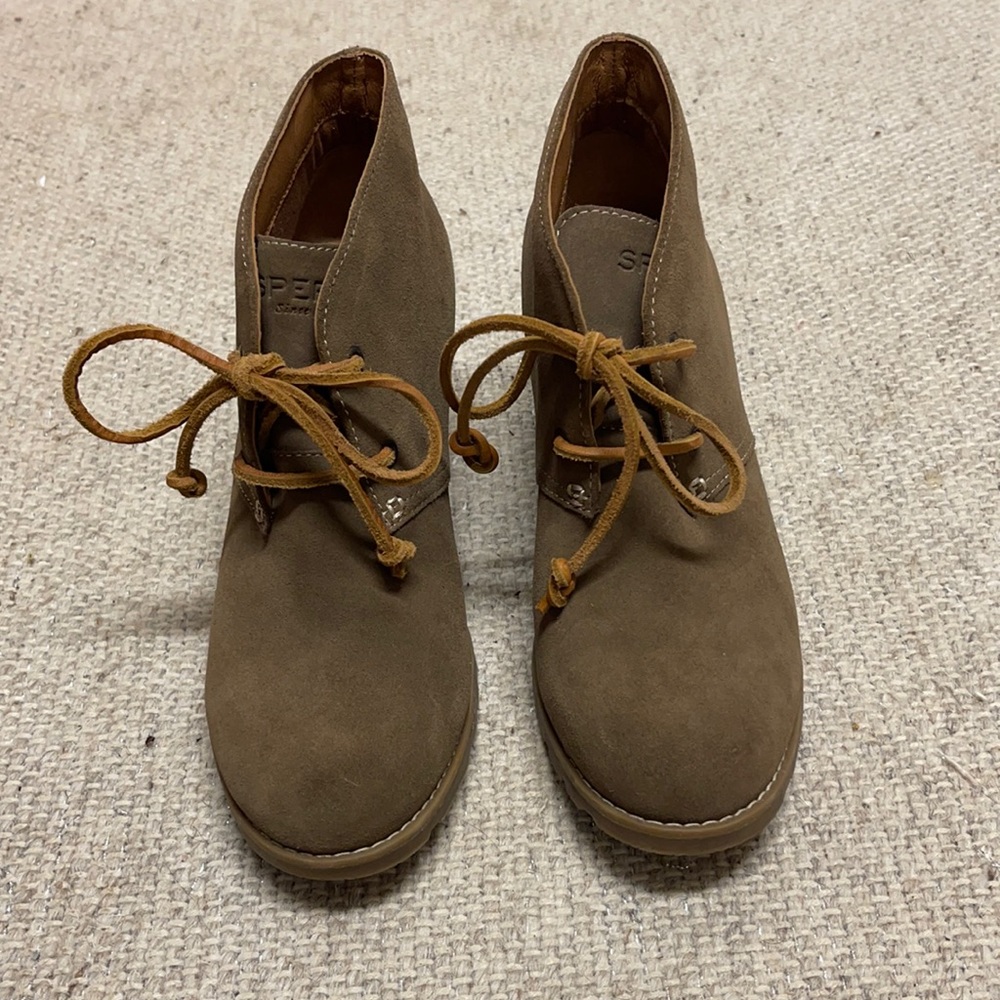 Sperry ankle booties